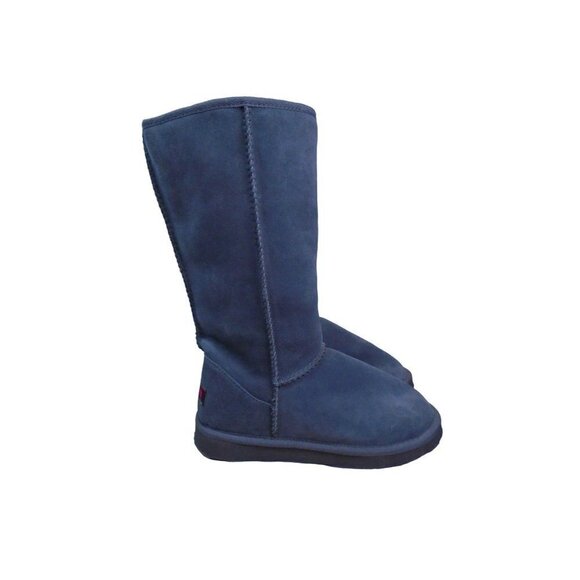 Ukala Boot Shearling Type Grey W6 Great condition Suede Upper, 100% Merino Wool - Picture 2 of 5